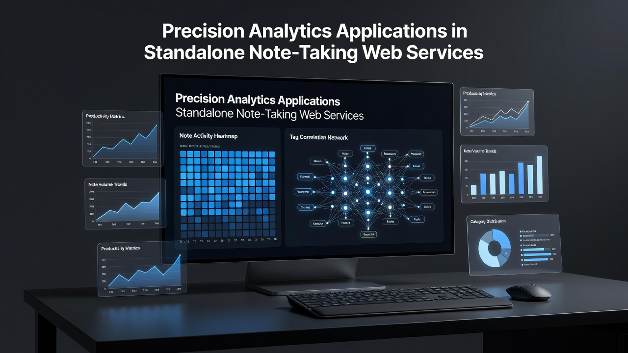 Precision Analytics Applications in Standalone Note-Taking Web Services