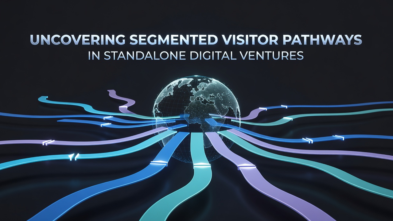 Uncovering Segmented Visitor Pathways in Standalone Digital Ventures